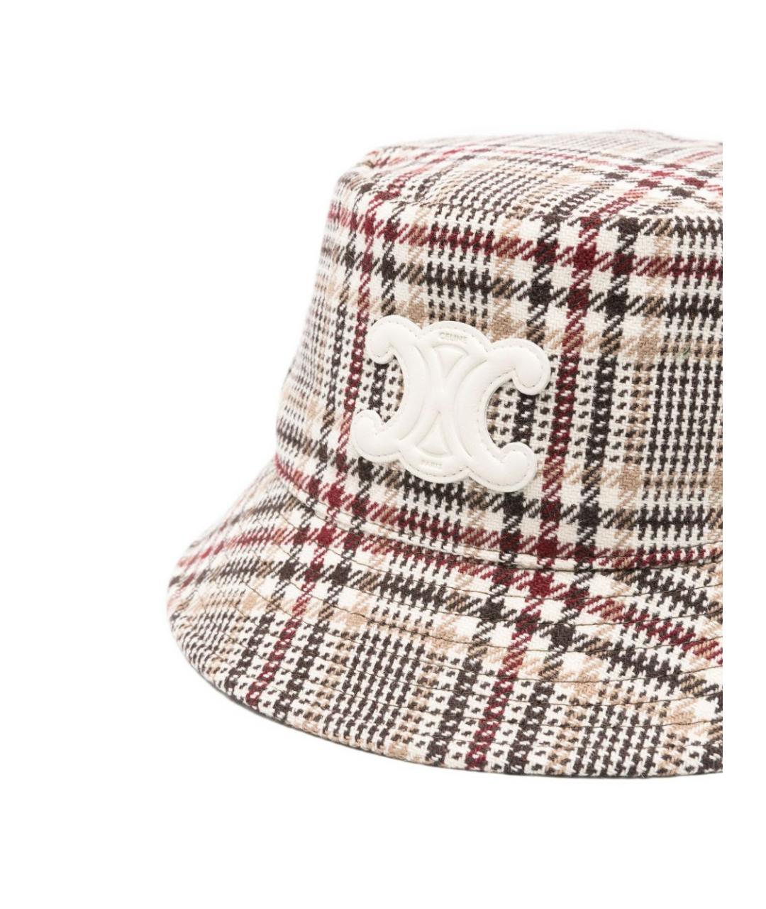 CELINE Мульти шерстяная панама, фото 2