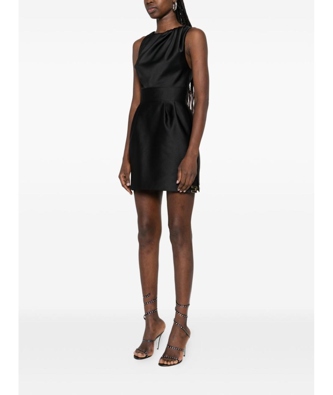 ELISABETTA FRANCHI Черное платье, фото 4