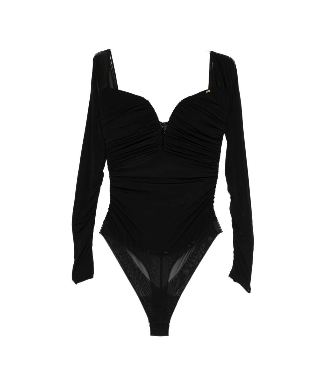 ELISABETTA FRANCHI Черное боди, фото 1