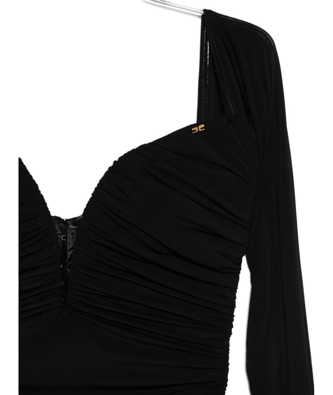 ELISABETTA FRANCHI Черное боди, фото 2