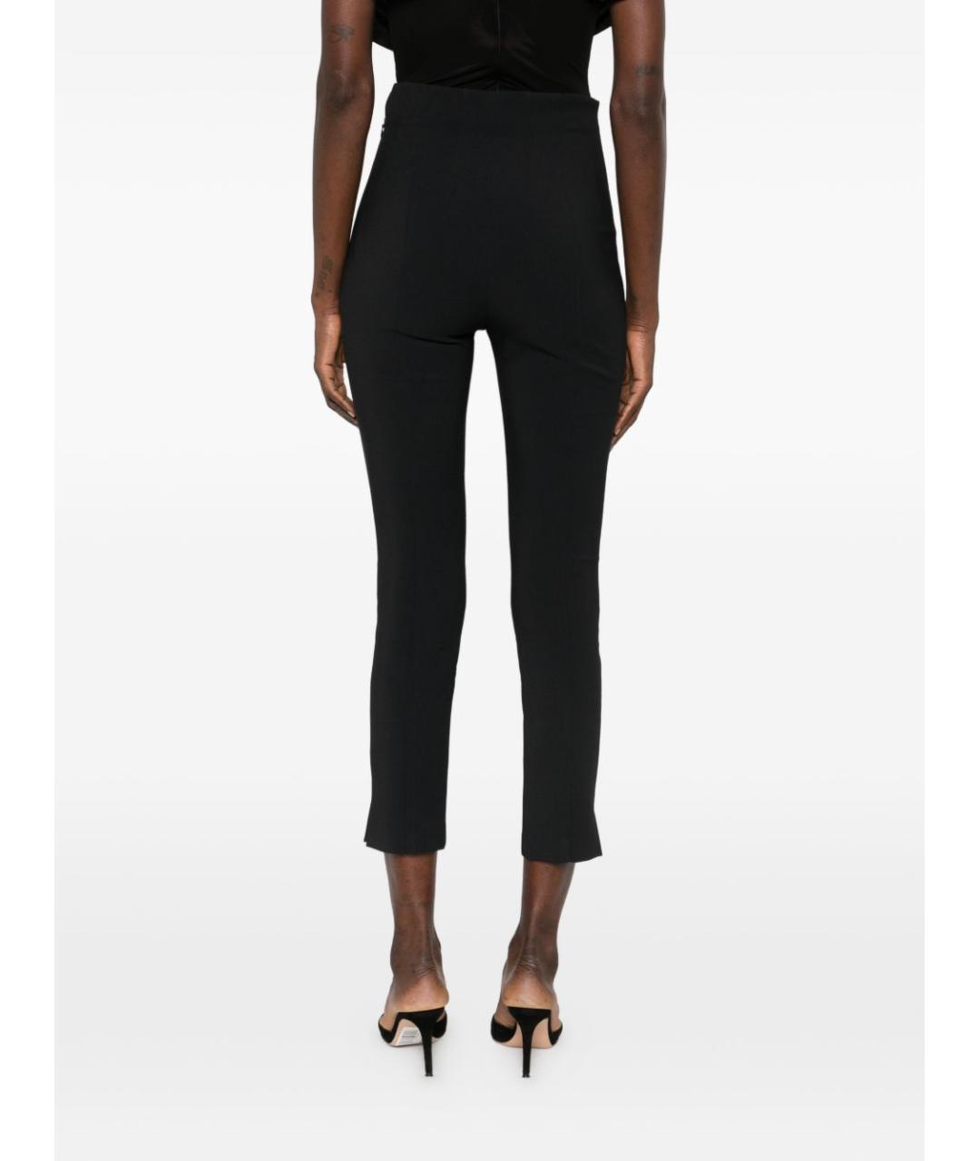 ELISABETTA FRANCHI Черные брюки узкие, фото 5
