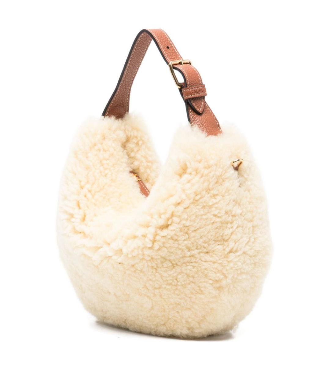 CELINE Бежевая сумка через плечо, фото 4