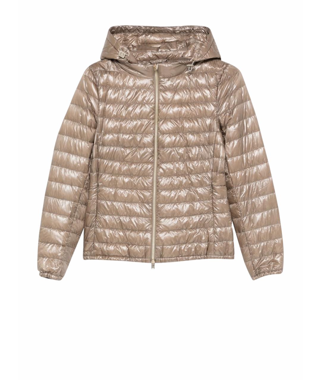 HERNO Серый полиамидовый пуховик, фото 1