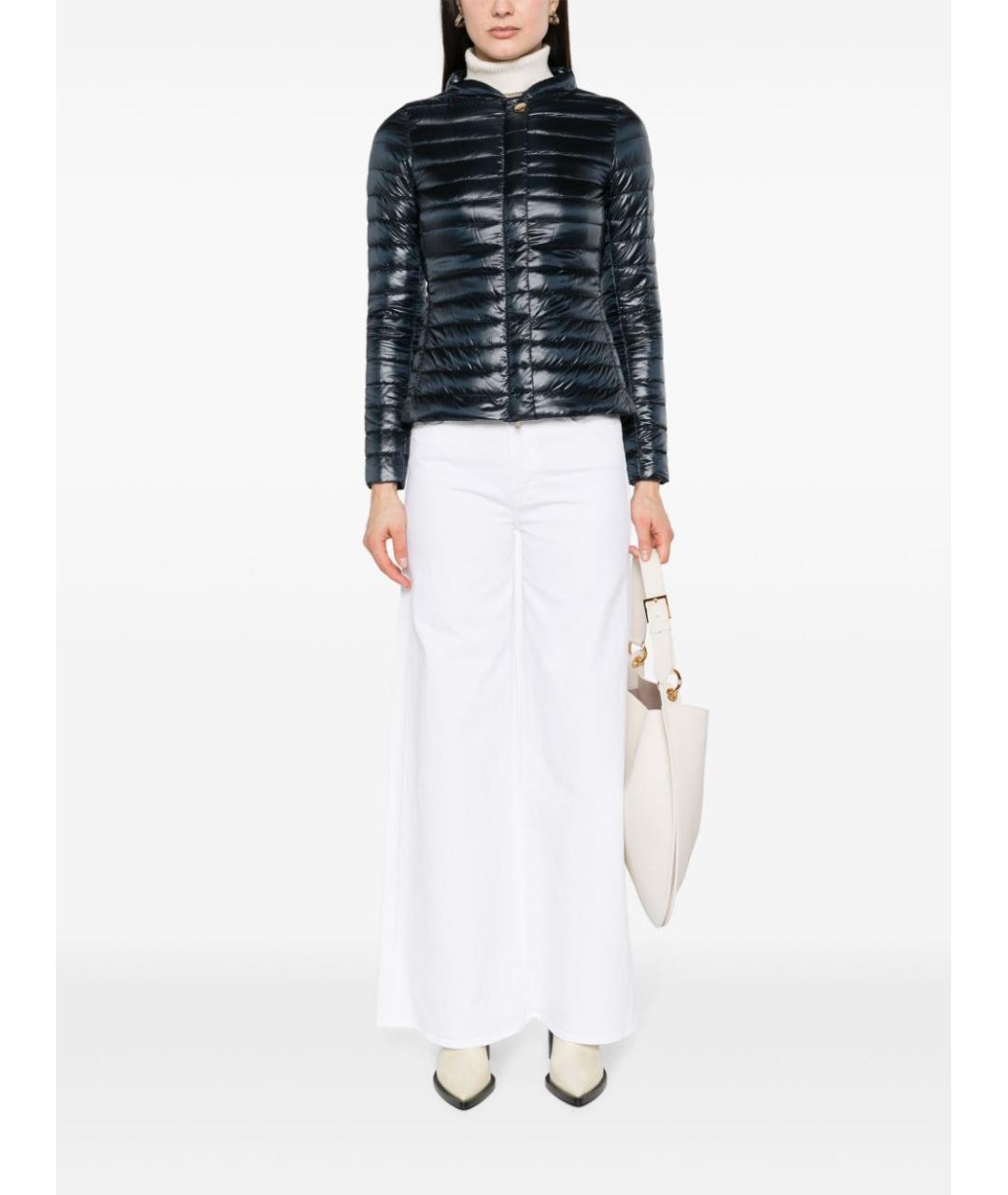 HERNO Синий полиамидовый пуховик, фото 5