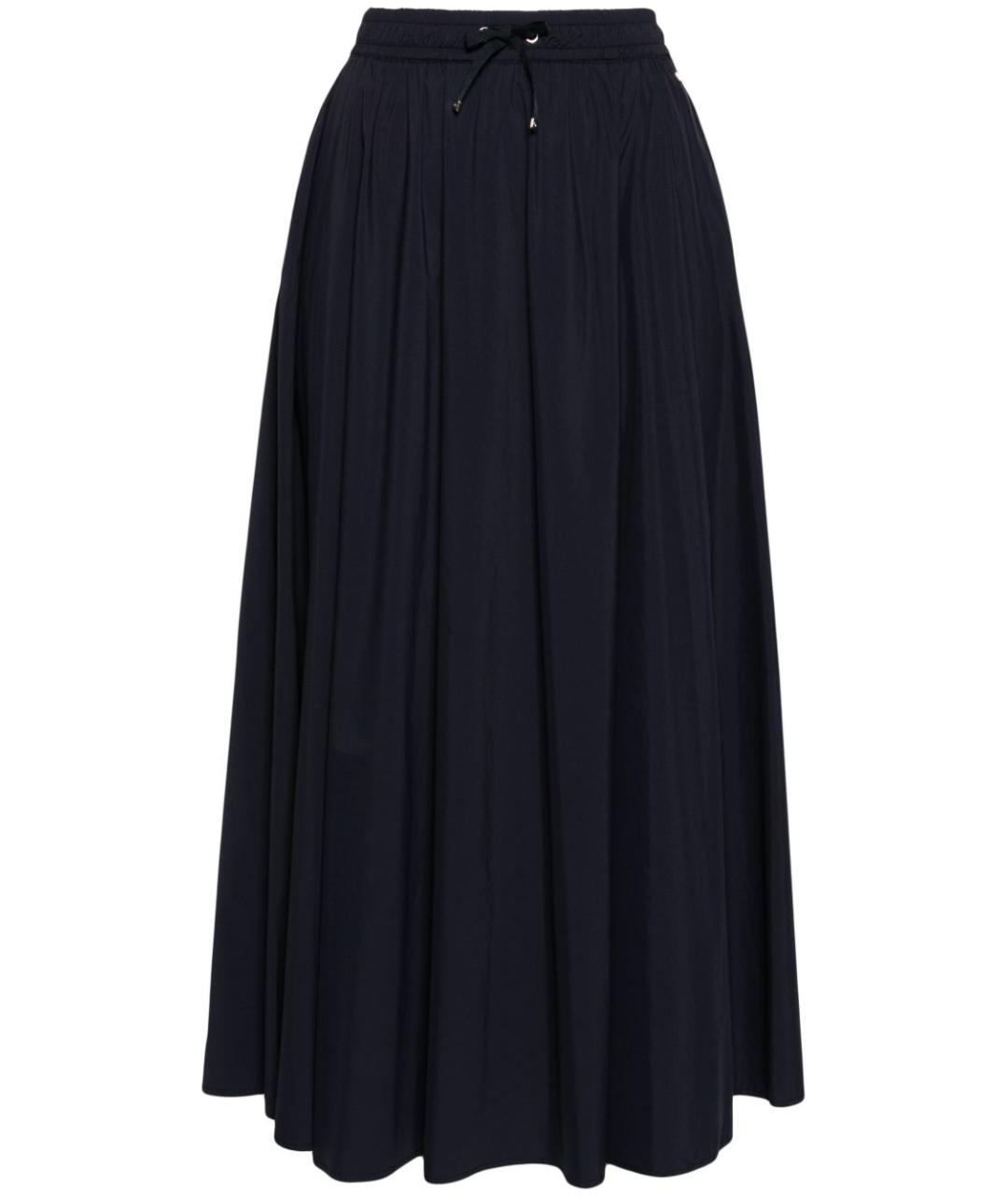 HERNO Синяя полиэстеровая юбка миди, фото 1