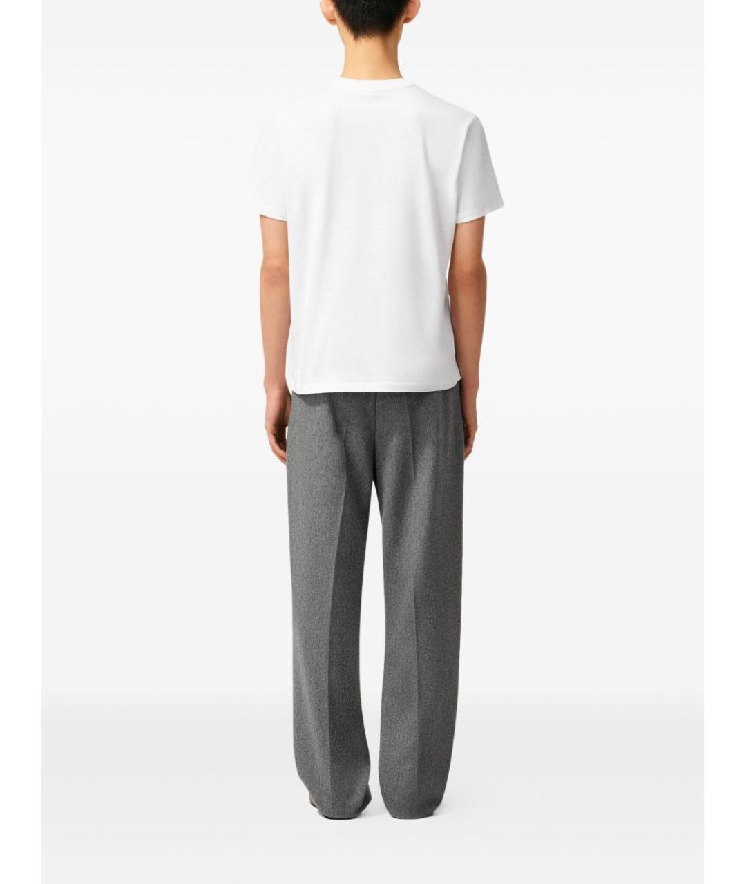 Ami Paris Белая хлопковая футболка, фото 2