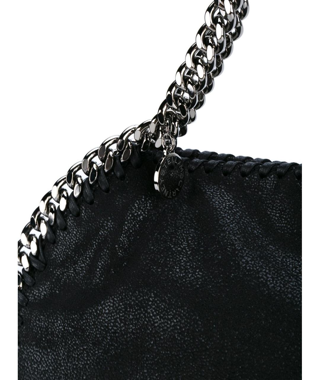 STELLA MCCARTNEY Черная сумка через плечо из искусственной кожи, фото 6