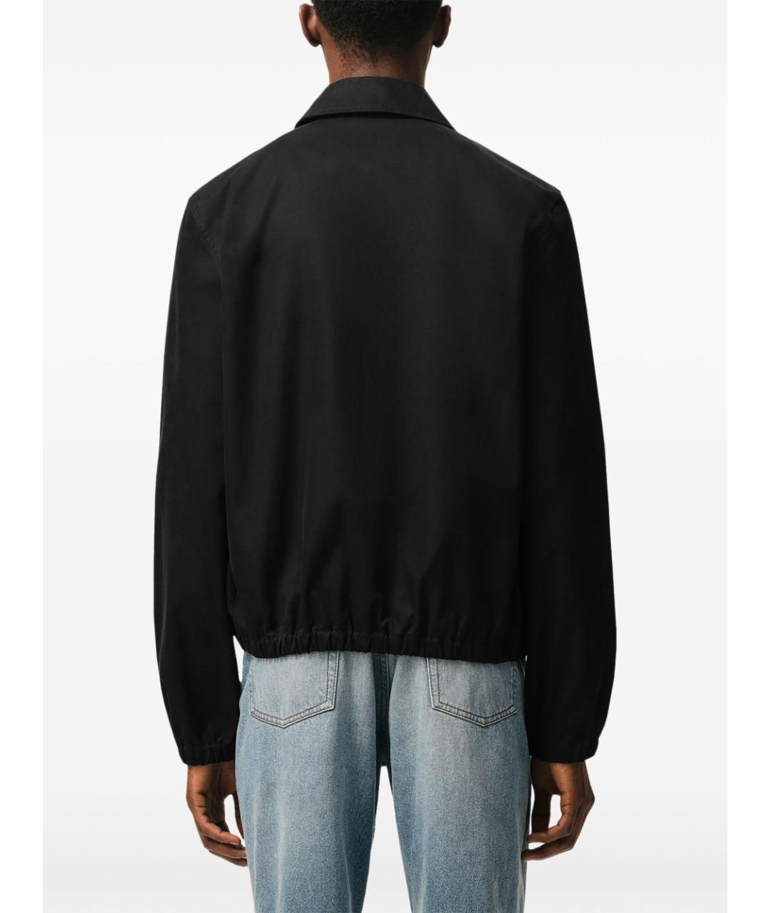 Ami Paris Черная хлопковая куртка, фото 5