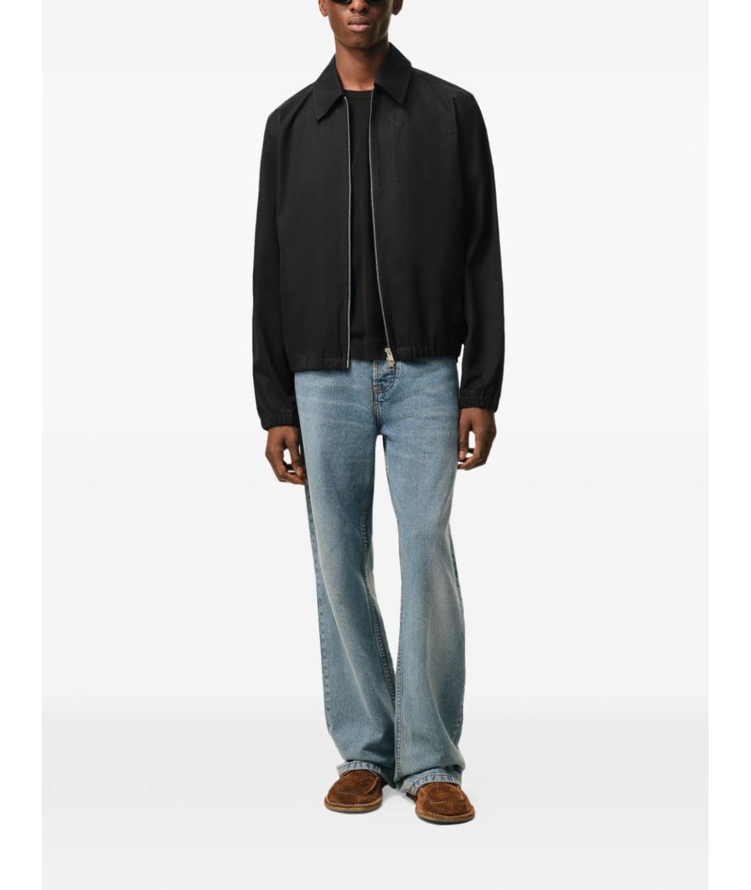 Ami Paris Черная хлопковая куртка, фото 4