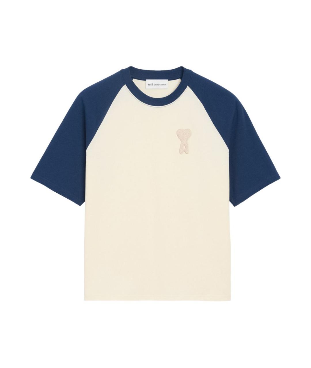 Ami Paris Мульти хлопковая футболка, фото 1