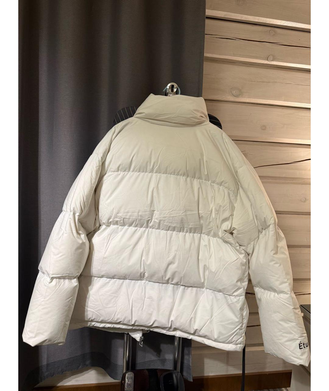 ETUDES Белый полиэстеровый пуховик, фото 2