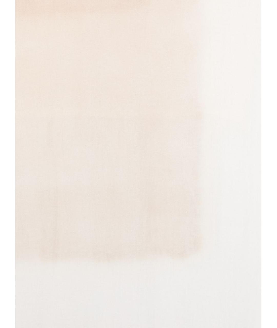 FABIANA FILIPPI Бежевый шелковый платок, фото 2