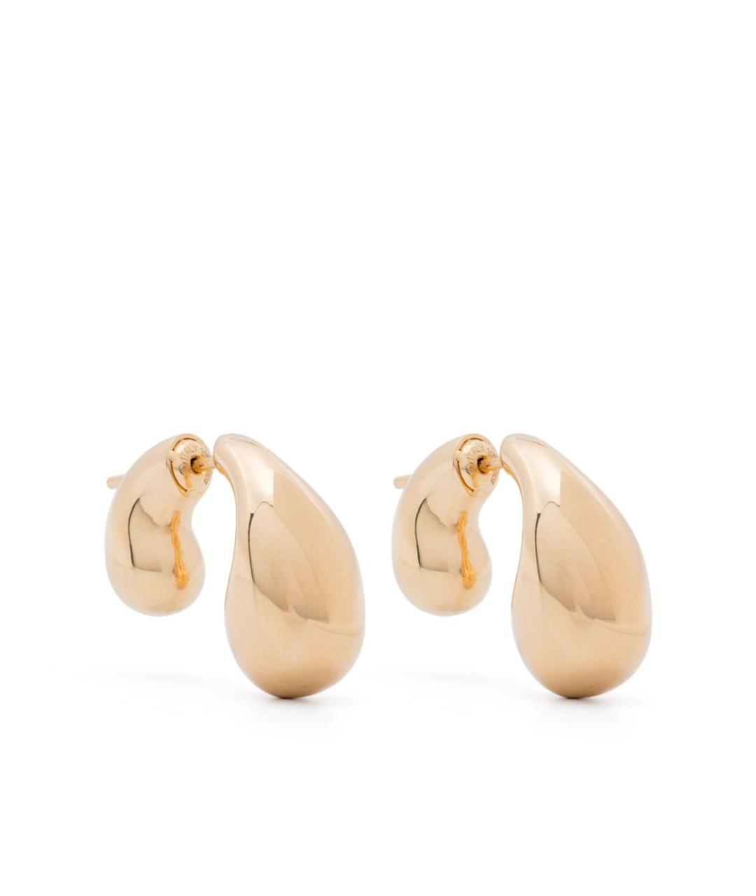 BOTTEGA VENETA Золотые серебряные серьги, фото 1