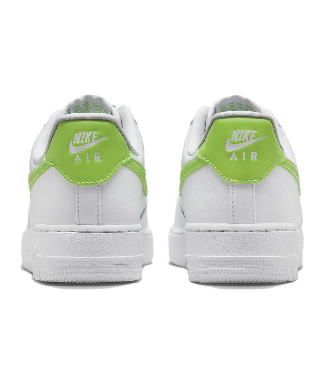 NIKE Белые кожаные кроссовки, фото 4