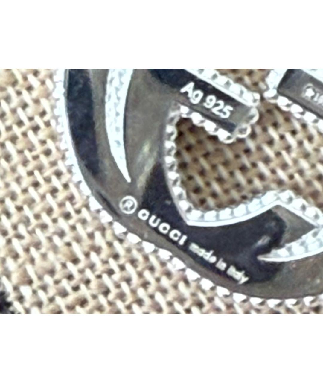 GUCCI Серебряная серебряная подвеска, фото 4