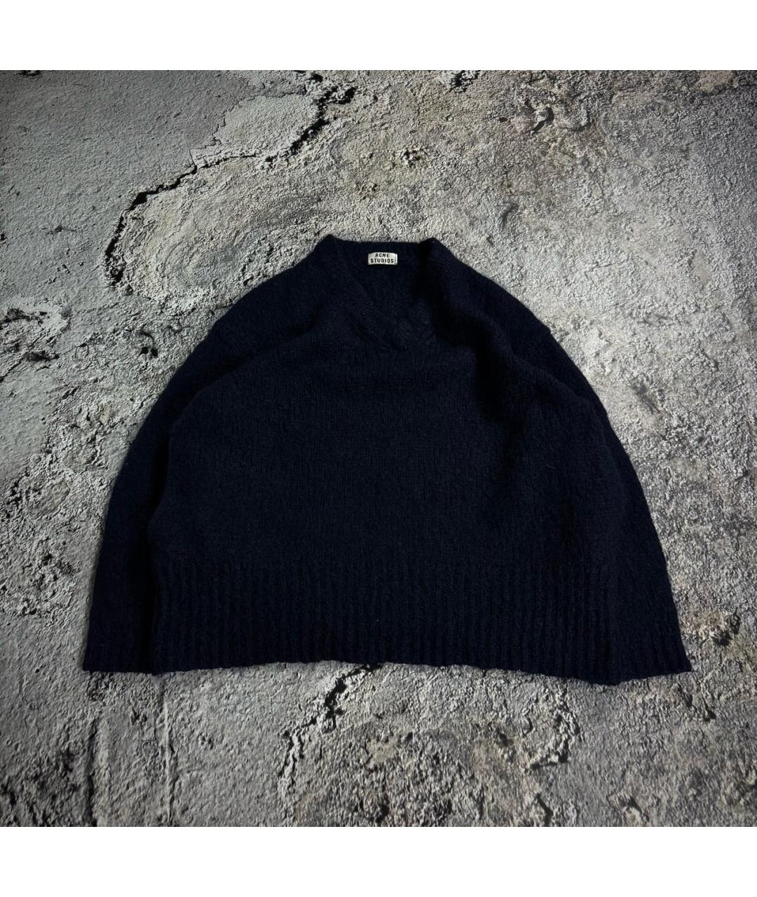 ACNE STUDIOS Темно-синий джемпер / свитер, фото 9