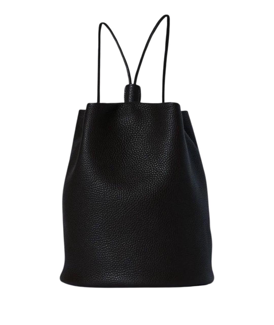 THE ROW Черный кожаный рюкзак, фото 1