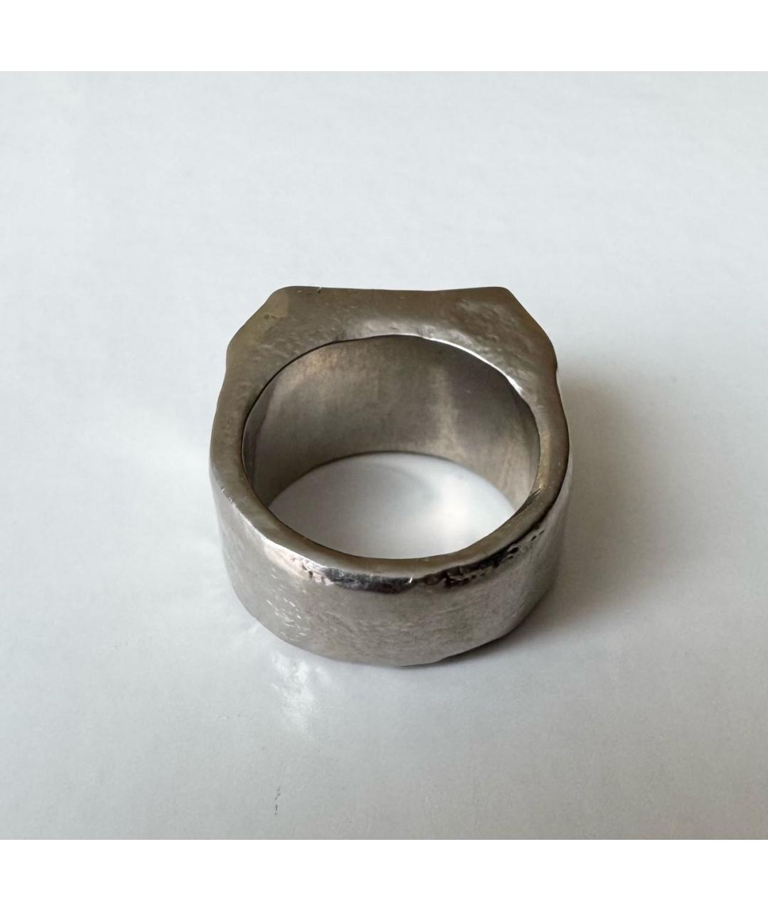MAISON MARGIELA Серебряное латунное кольцо, фото 3