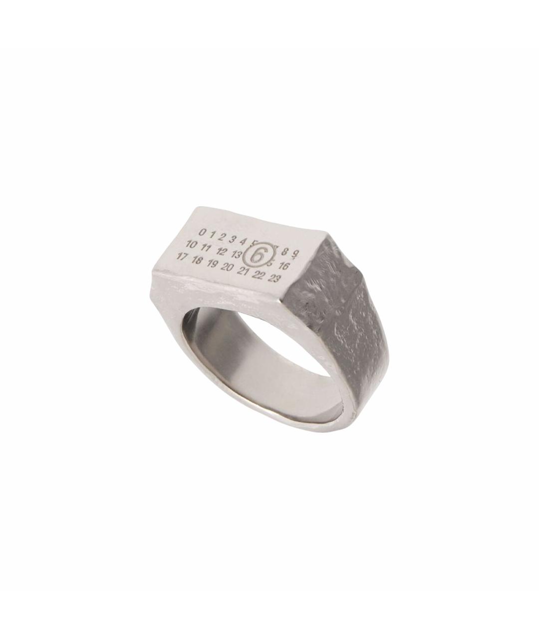 MAISON MARGIELA Серебряное латунное кольцо, фото 1