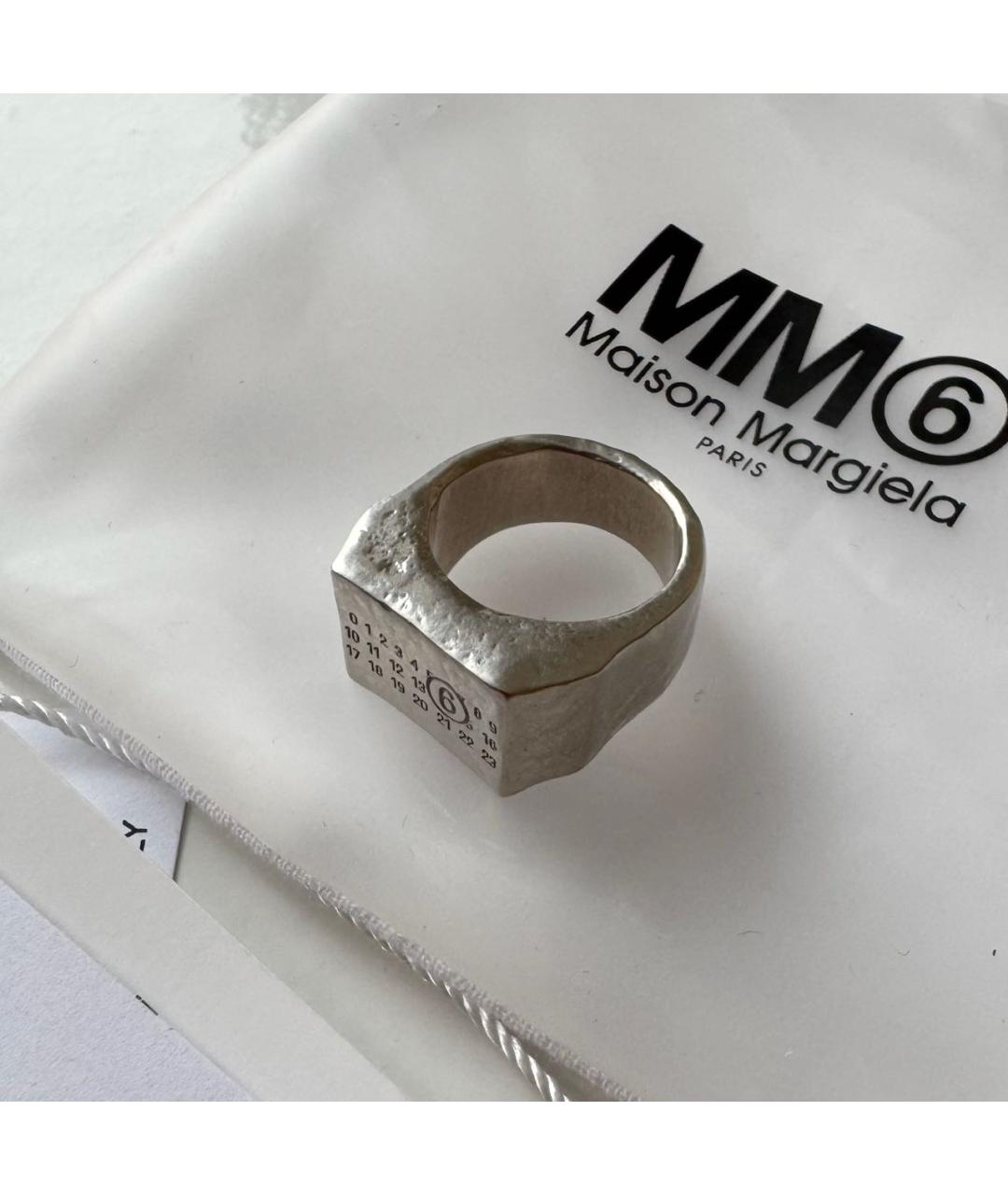 MAISON MARGIELA Серебряное латунное кольцо, фото 6