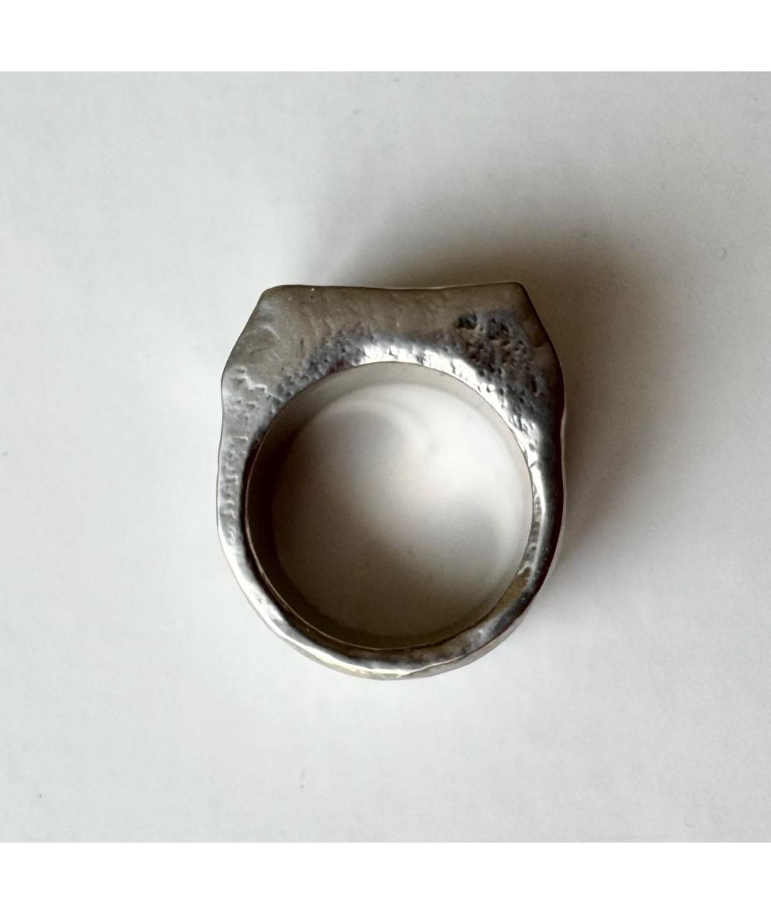 MAISON MARGIELA Серебряное латунное кольцо, фото 4