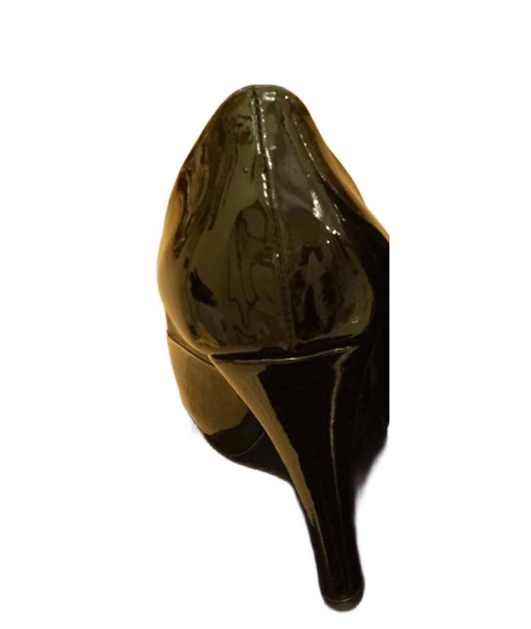 LE SILLA Черные туфли из лакированной кожи, фото 5