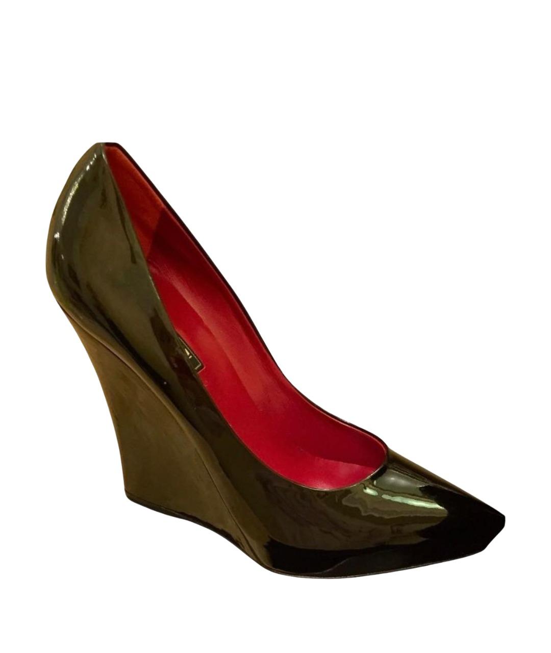 LE SILLA Черные туфли из лакированной кожи, фото 1