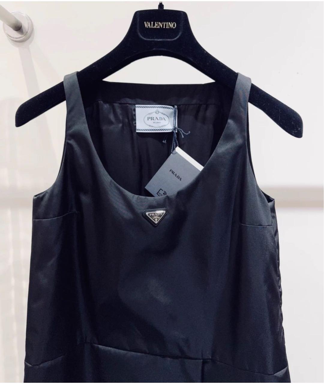 PRADA Черное повседневное платье, фото 4