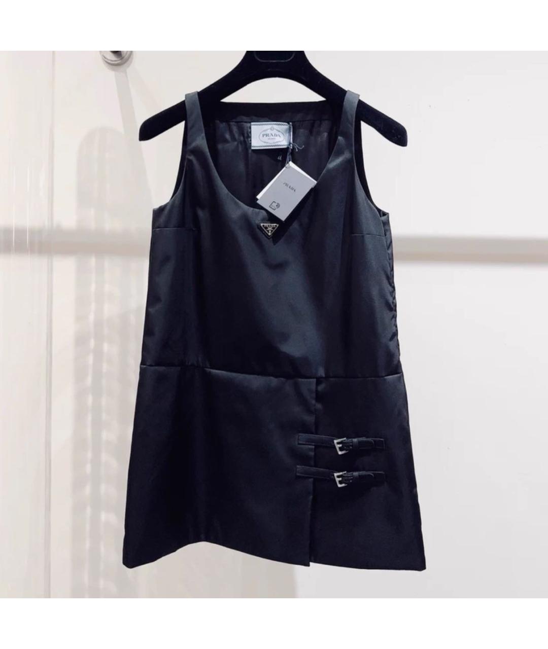 PRADA Черное повседневное платье, фото 3