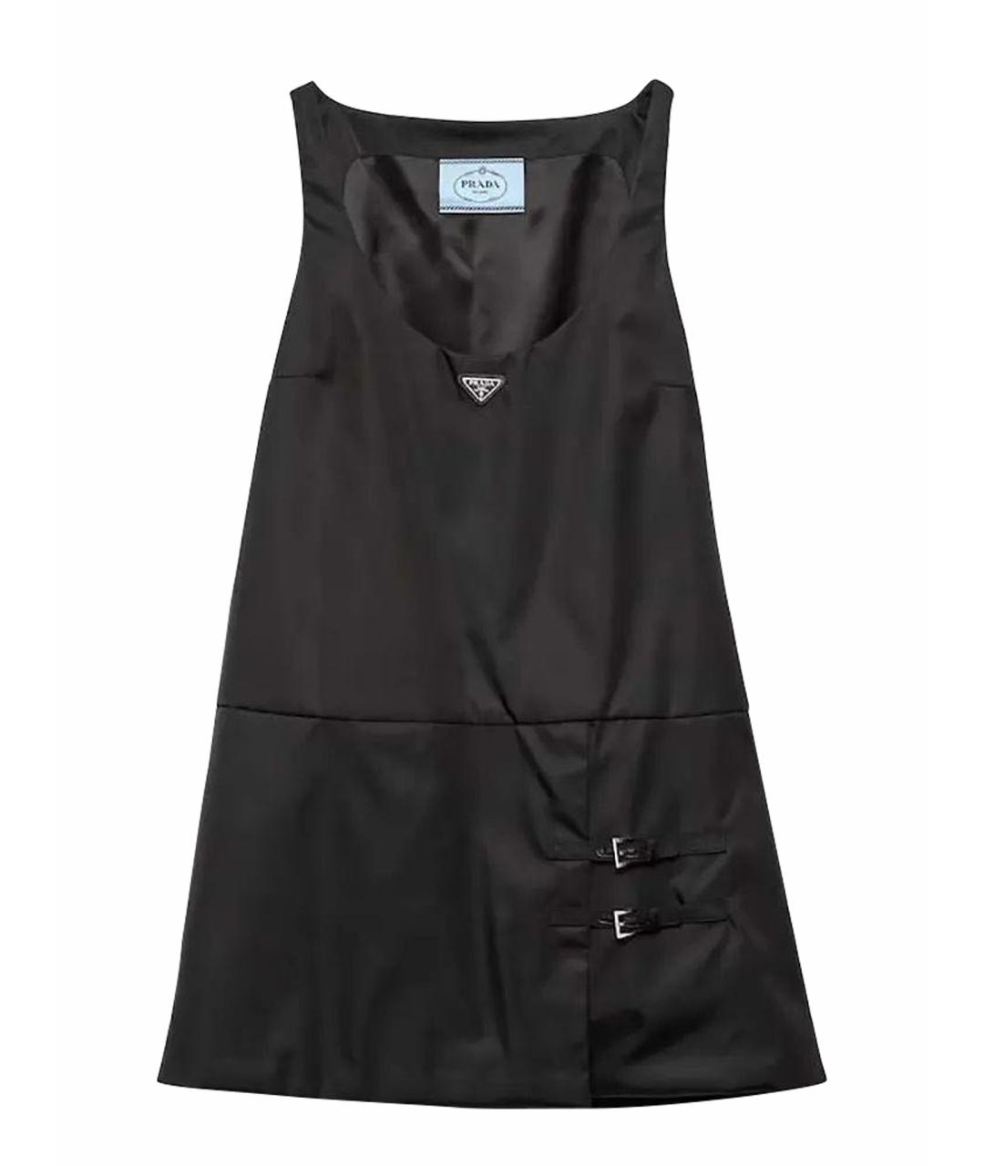 PRADA Черное повседневное платье, фото 1