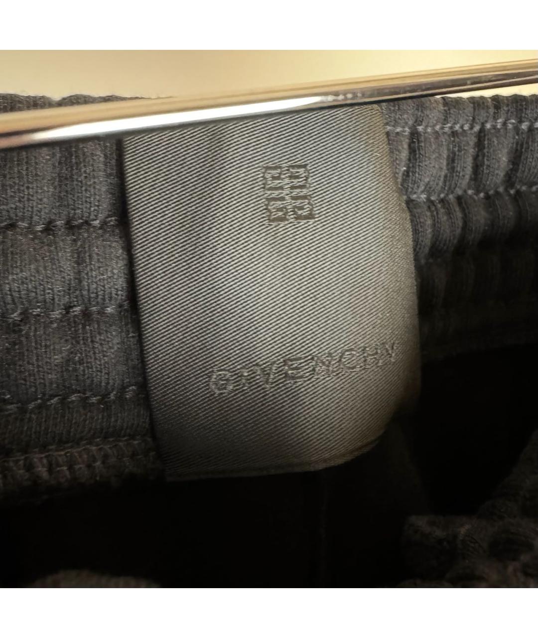 GIVENCHY Черные хлопковые шорты, фото 5