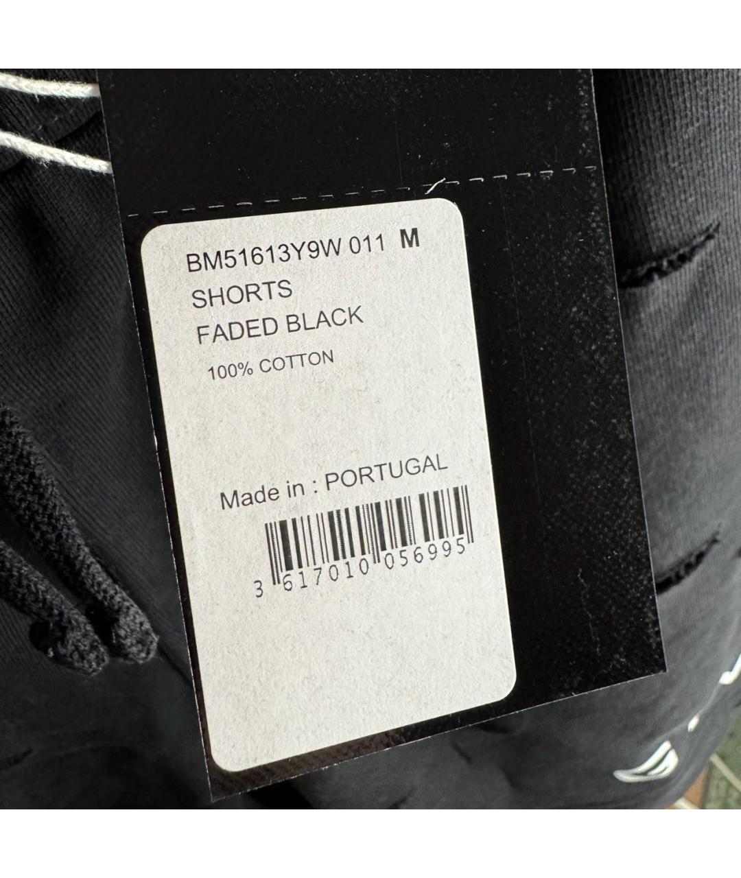 GIVENCHY Черные хлопковые шорты, фото 6
