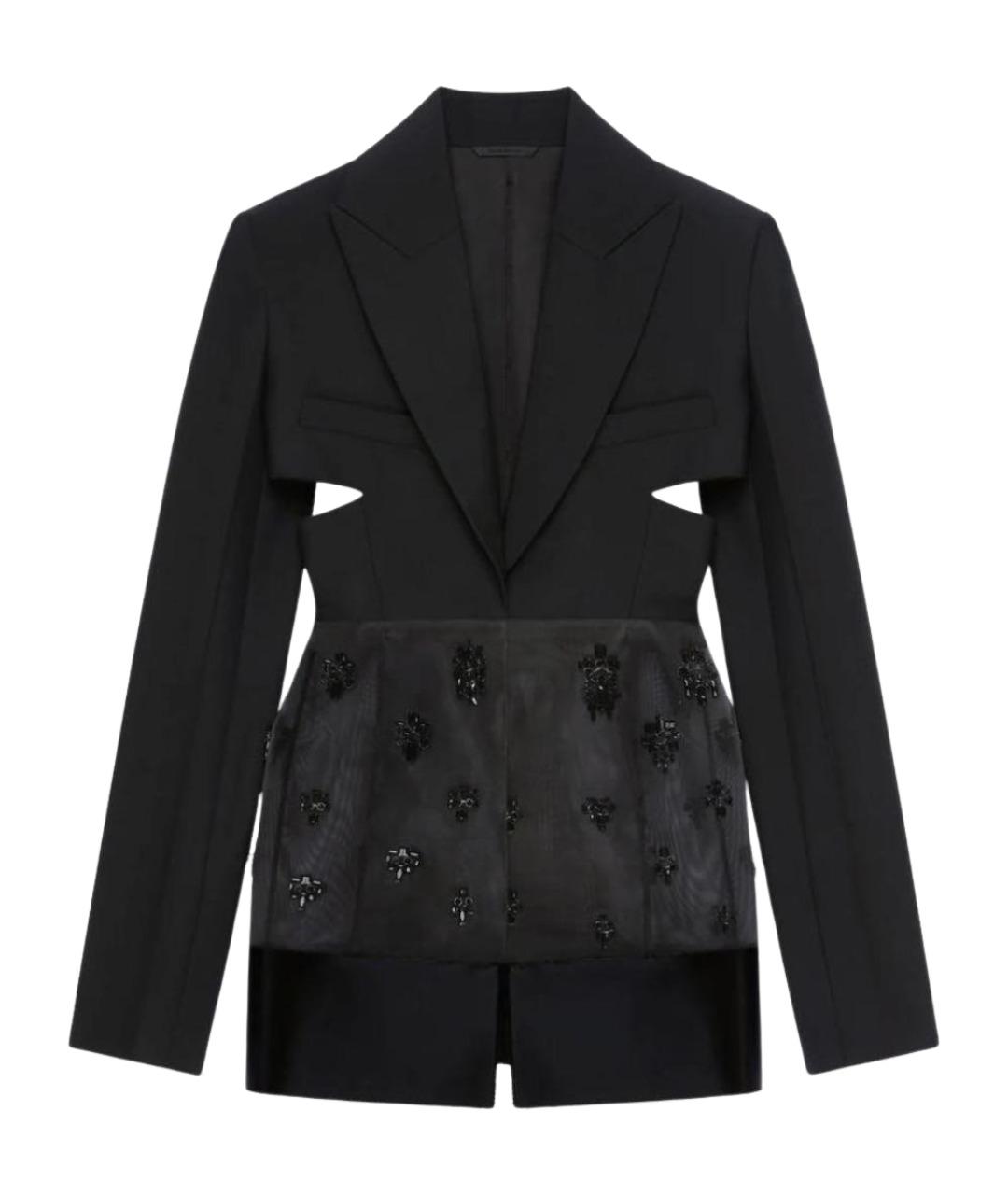 GIVENCHY Черный хлопковый жакет/пиджак, фото 1