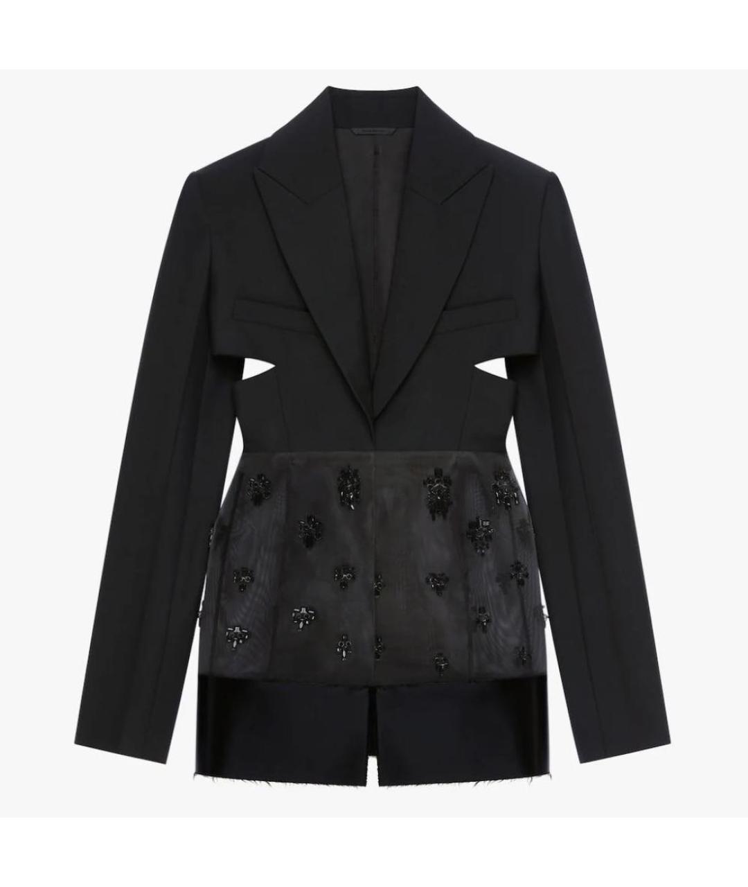 GIVENCHY Черный хлопковый жакет/пиджак, фото 9