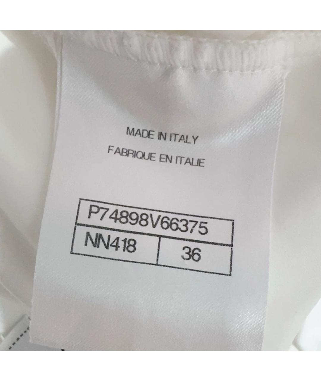 CHANEL Белый хлопковый купальник, фото 8