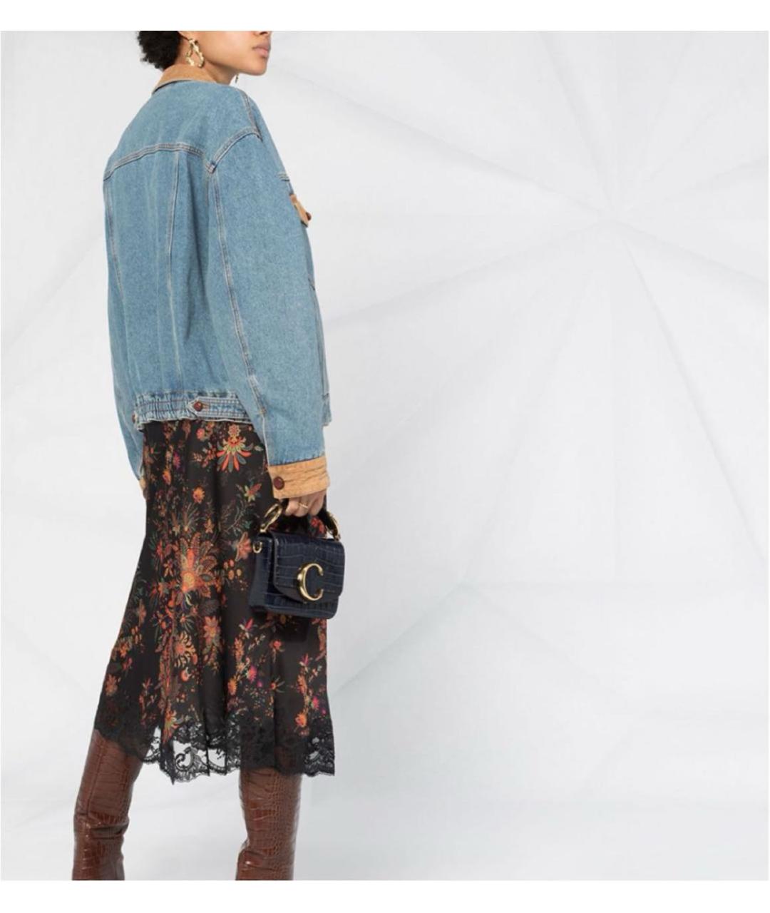 PHILOSOPHY DI LORENZO SERAFINI Синяя хлопковая куртка, фото 7