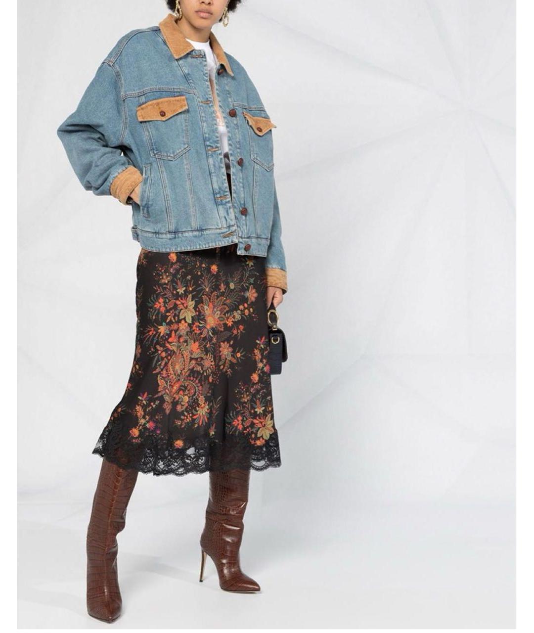 PHILOSOPHY DI LORENZO SERAFINI Синяя хлопковая куртка, фото 2