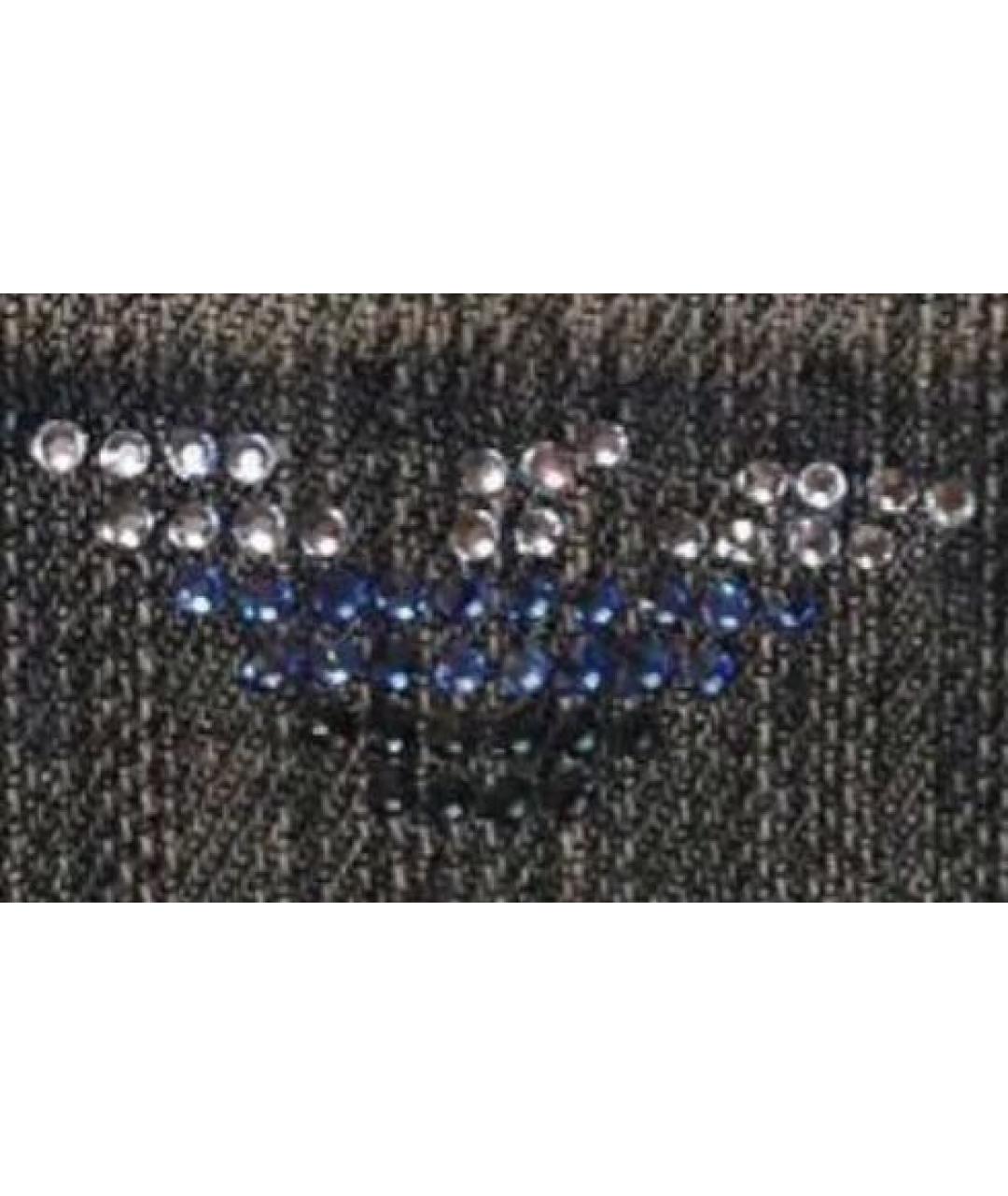 ARMANI JUNIOR Голубые хлопковые детские джинсы, фото 4