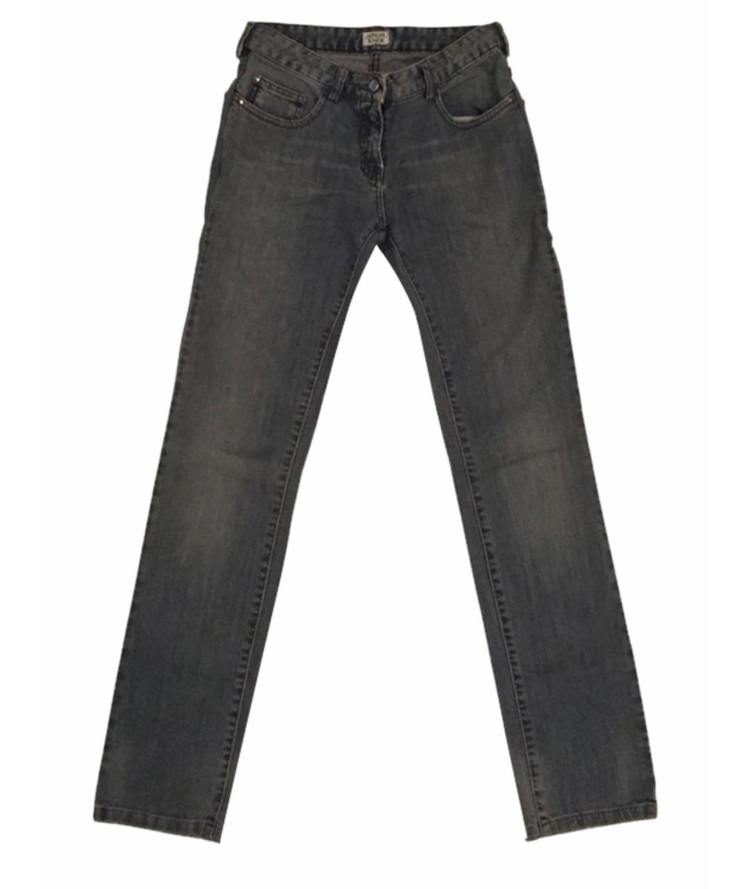 ARMANI JUNIOR Голубые хлопковые детские джинсы, фото 1
