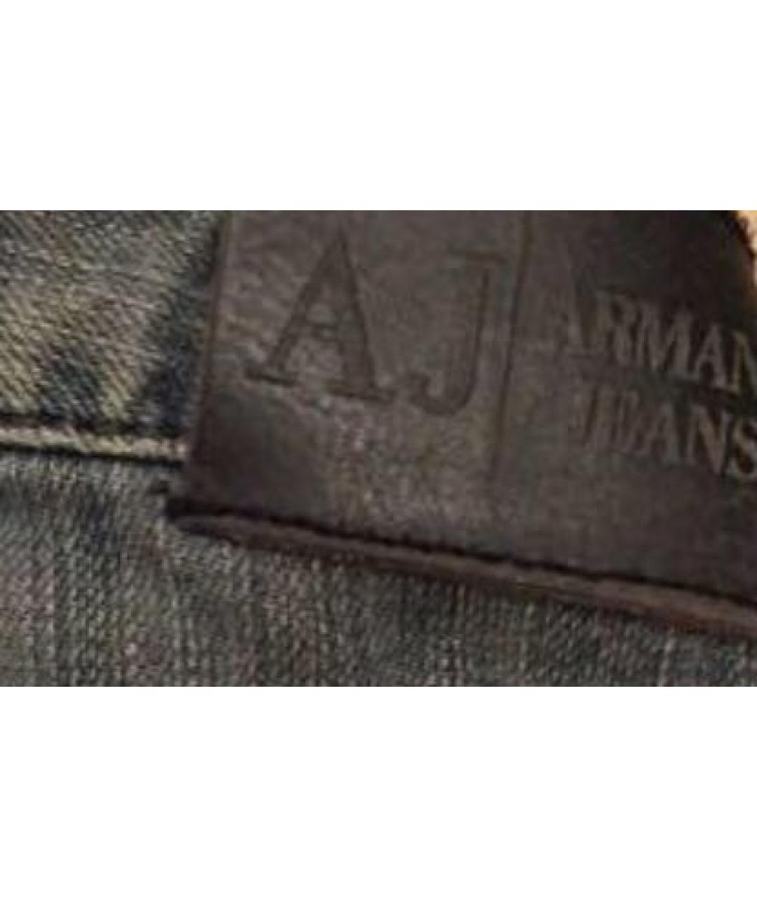 ARMANI JUNIOR Голубые хлопковые детские джинсы, фото 7