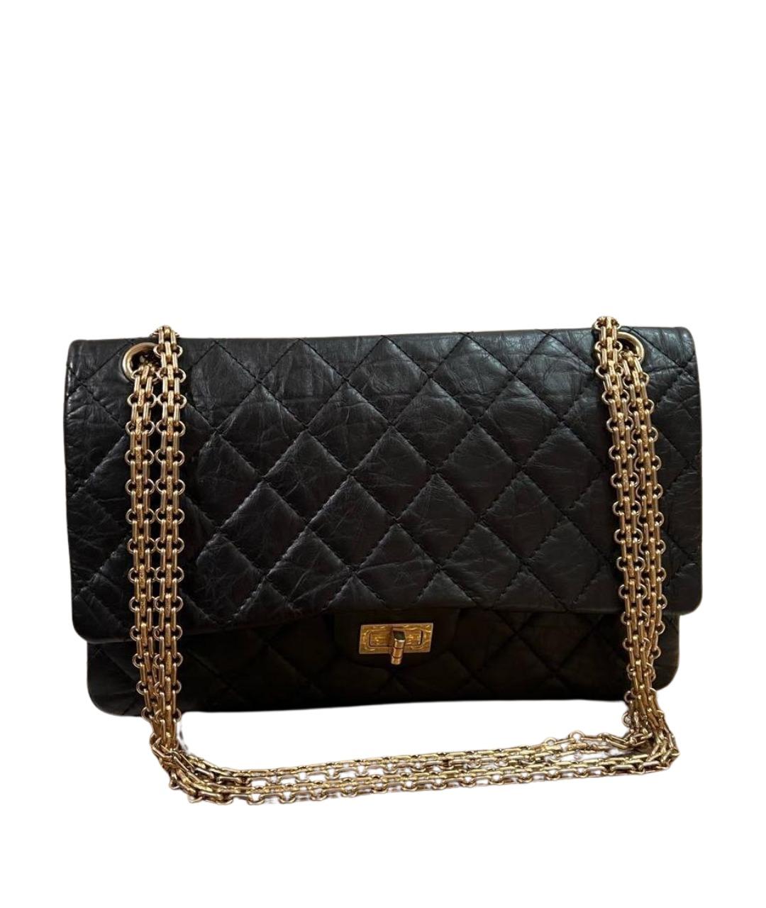 CHANEL Черная кожаная сумка через плечо, фото 1
