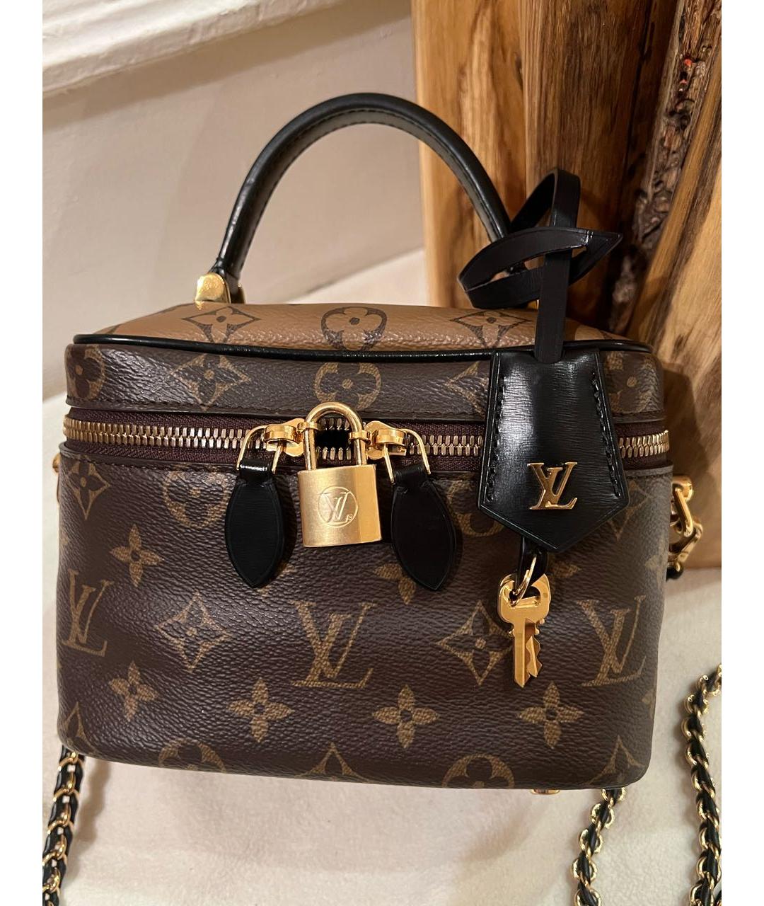 LOUIS VUITTON Коричневая сумка через плечо, фото 4