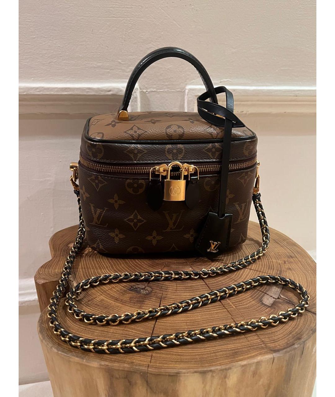 LOUIS VUITTON Коричневая сумка через плечо, фото 6