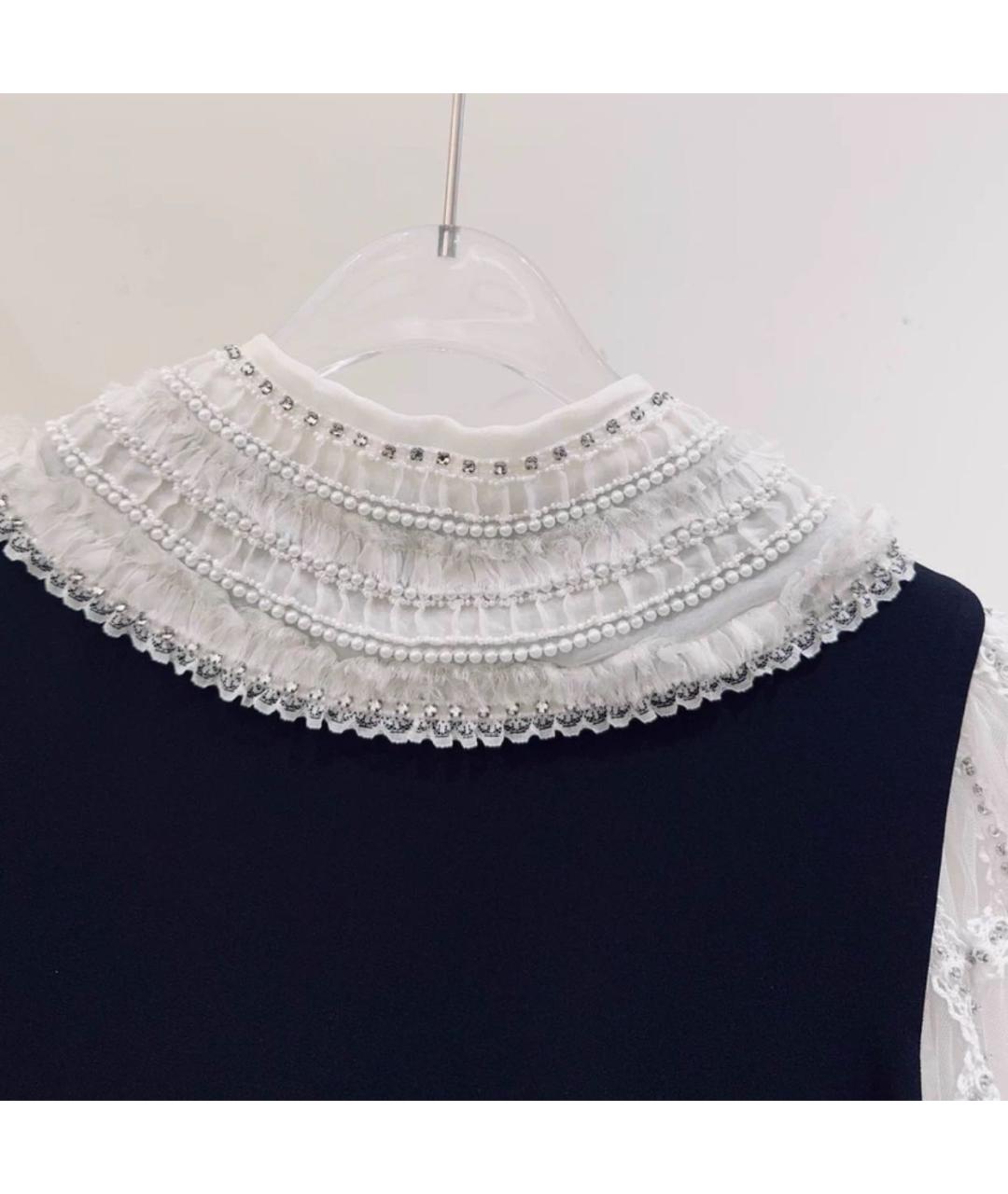 MIU MIU Черное хлопковое вечернее платье, фото 5