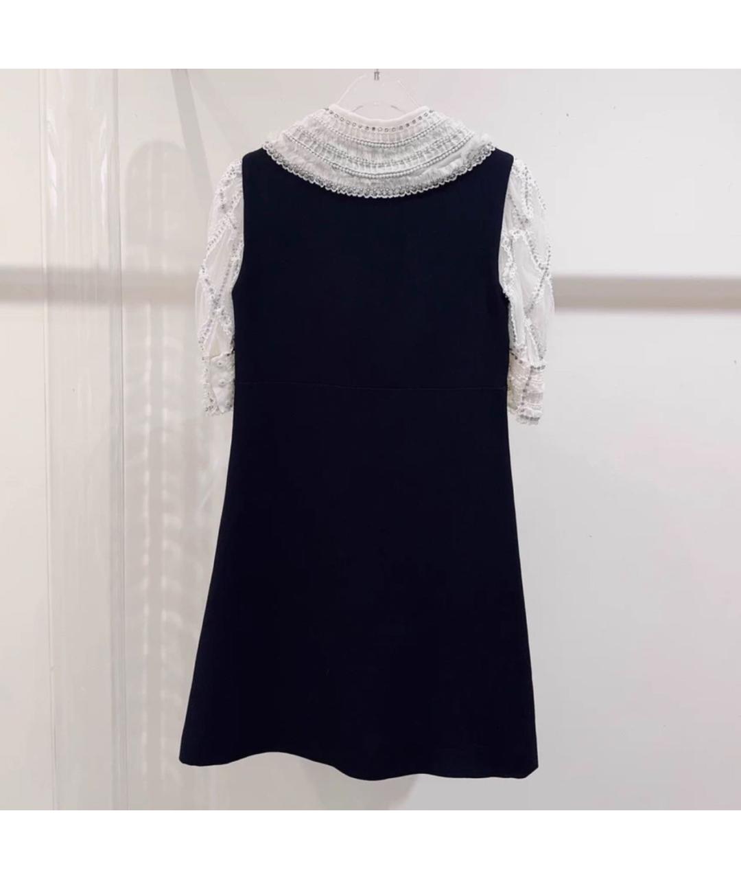 MIU MIU Черное хлопковое вечернее платье, фото 3