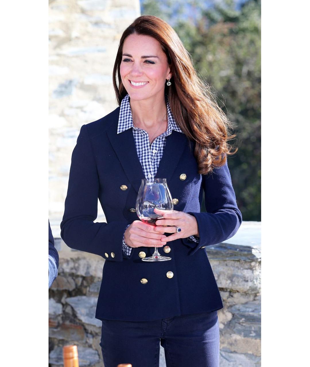 PHILOSOPHY DI LORENZO SERAFINI Темно-синий вискозный жакет/пиджак, фото 8