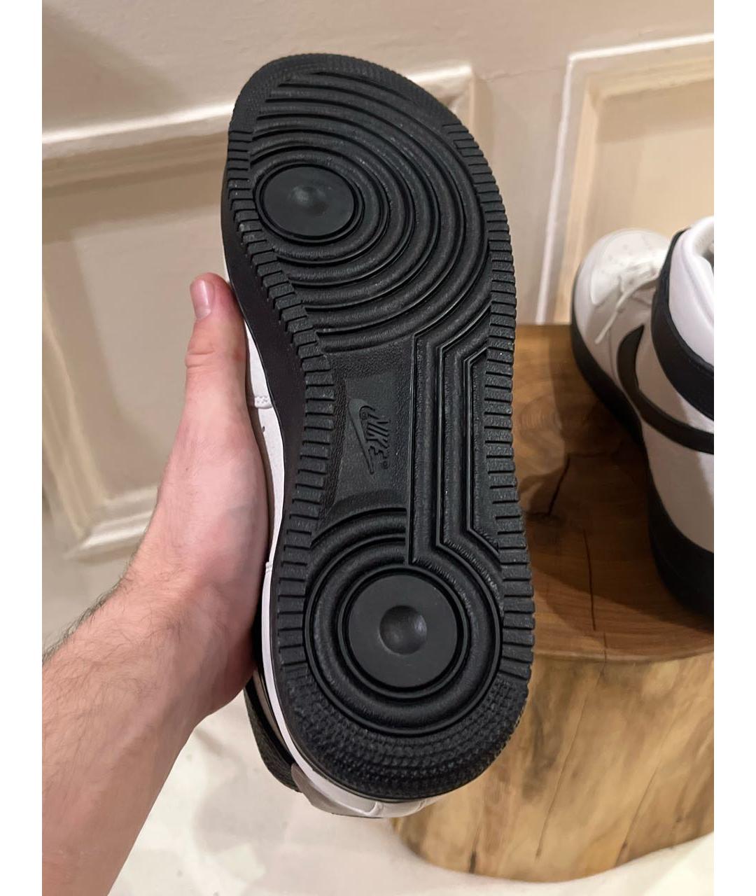 1017 ALYX 9SM Белые кожаные высокие кроссовки / кеды, фото 6