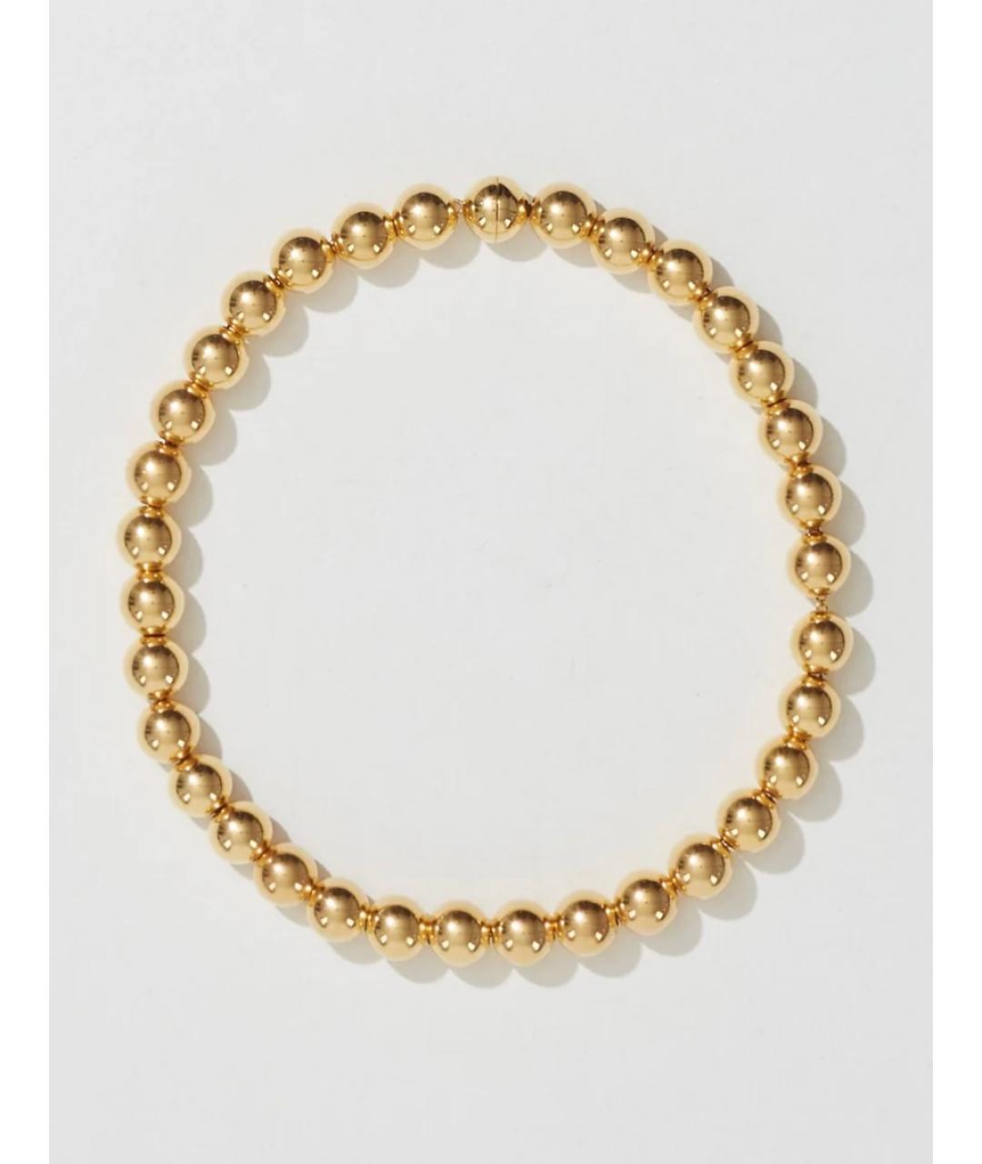 JIL SANDER Золотое металлическое колье, фото 7