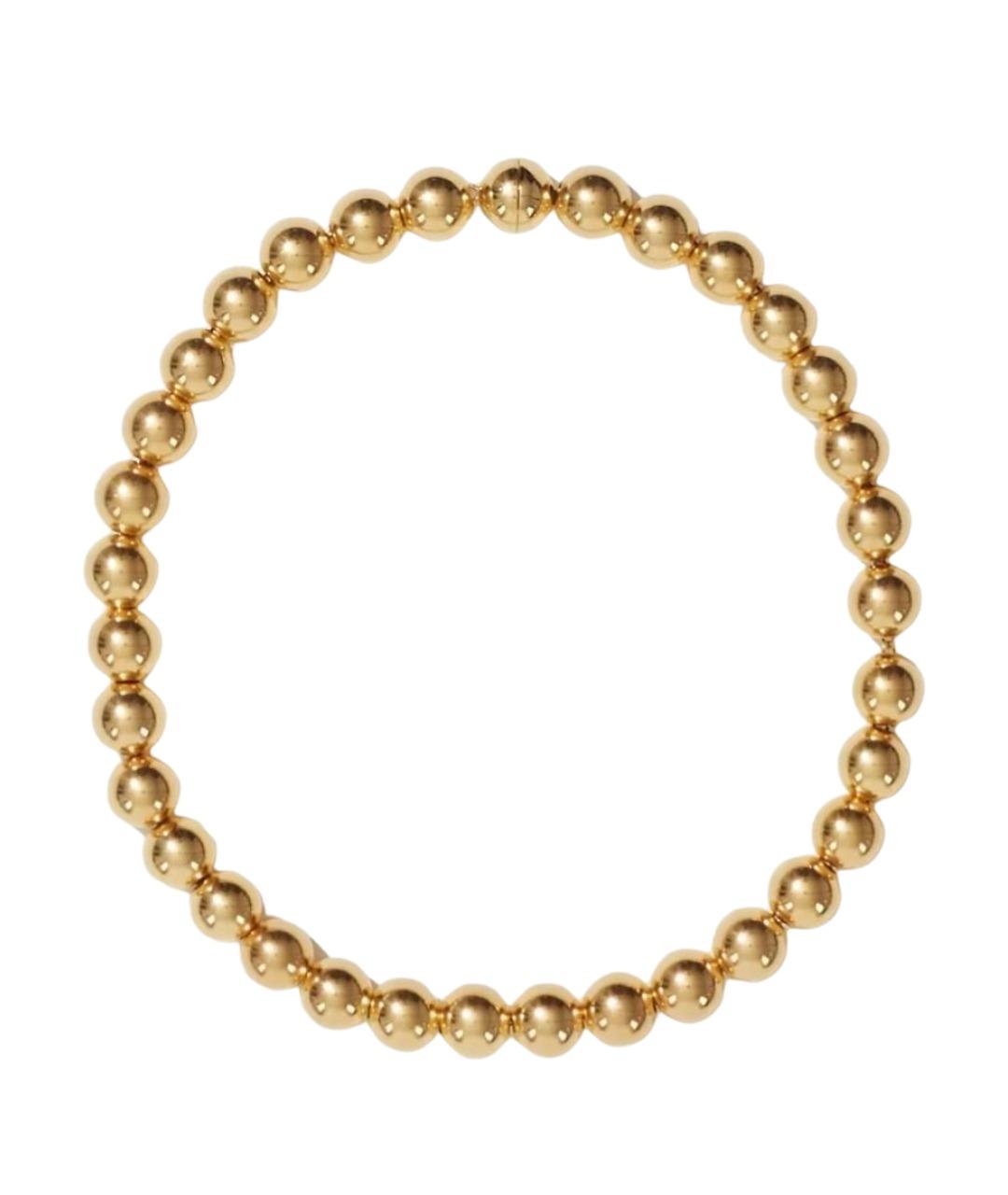 JIL SANDER Золотое металлическое колье, фото 1