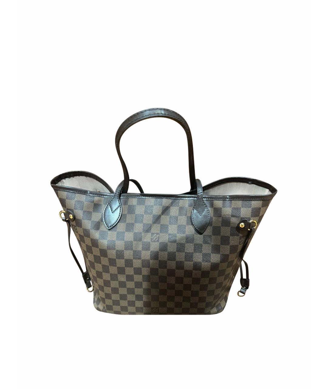 LOUIS VUITTON Коричневая сумка тоут, фото 1